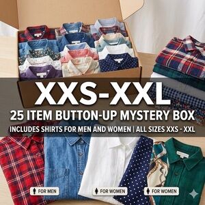 Men's & Women's Button-Up Mystery Box 📦